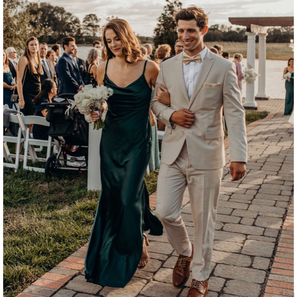 Emerald Green Gown